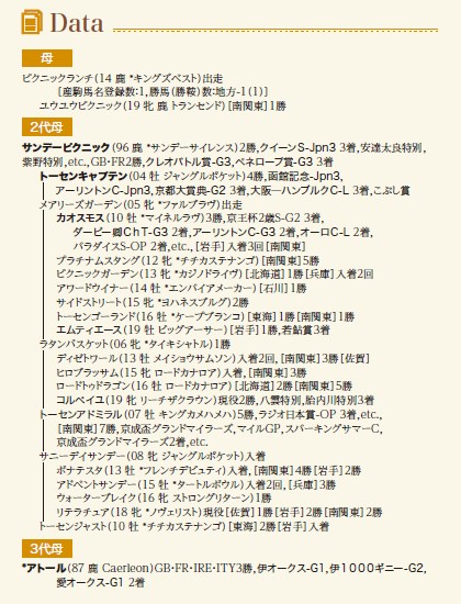血統表