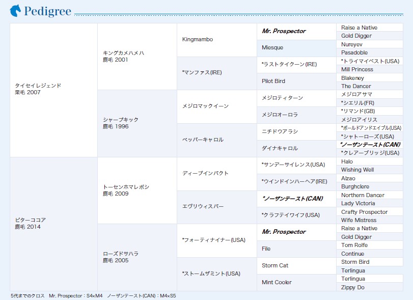 血統表